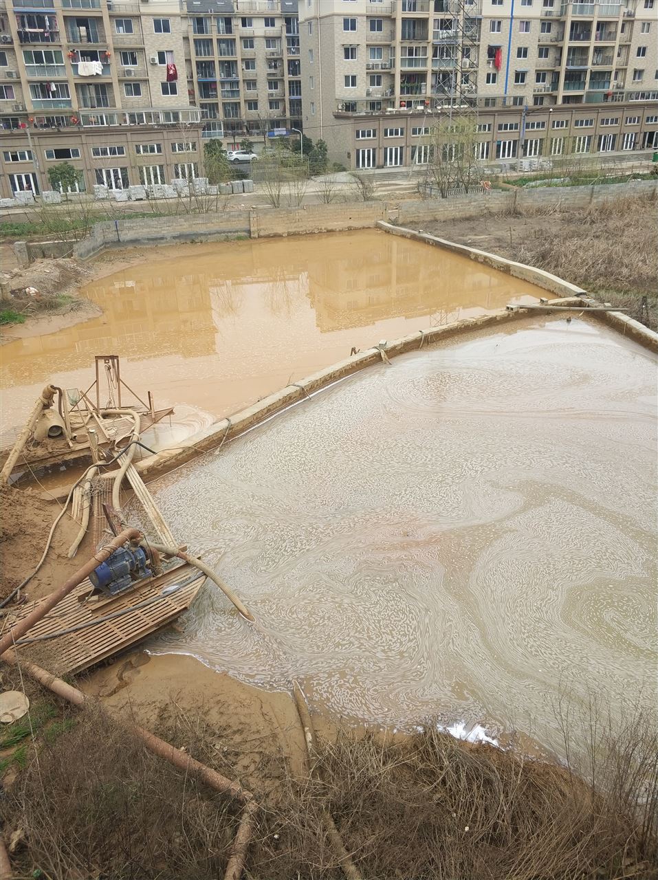 安化沉淀池淤泥清理-厂区废水池淤泥清淤